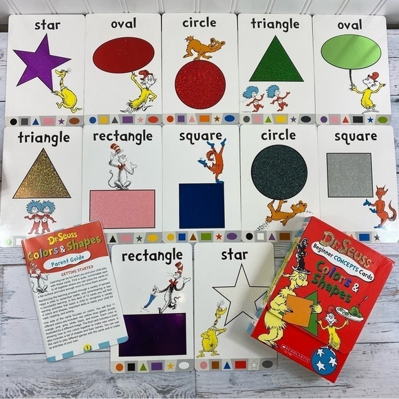 Dr Seuss Beginner Book and Concept Cards‎ Bundle for Kids - Picture 5 of 15